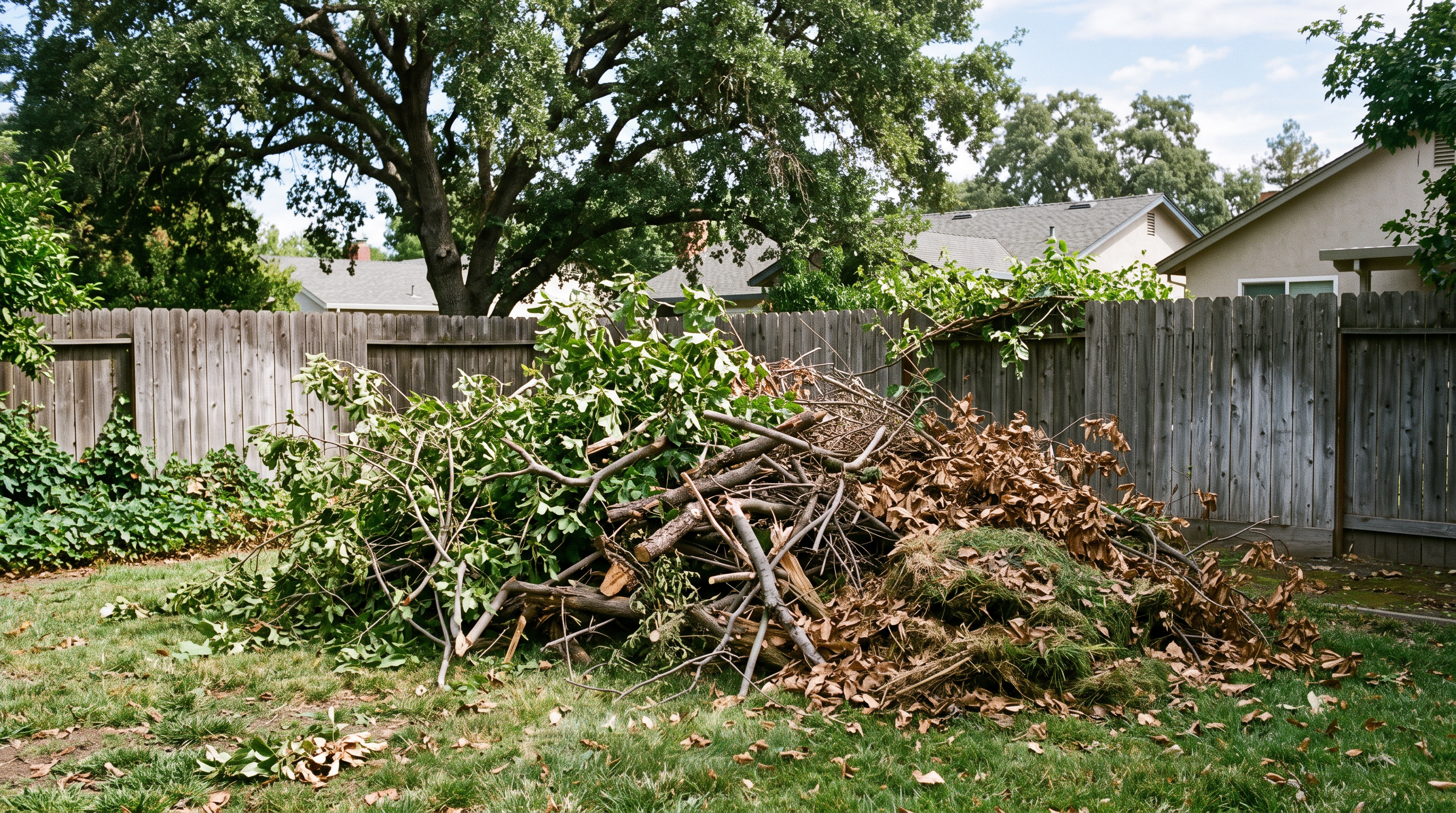 Yard Waste & Debris Removal in Sacramento